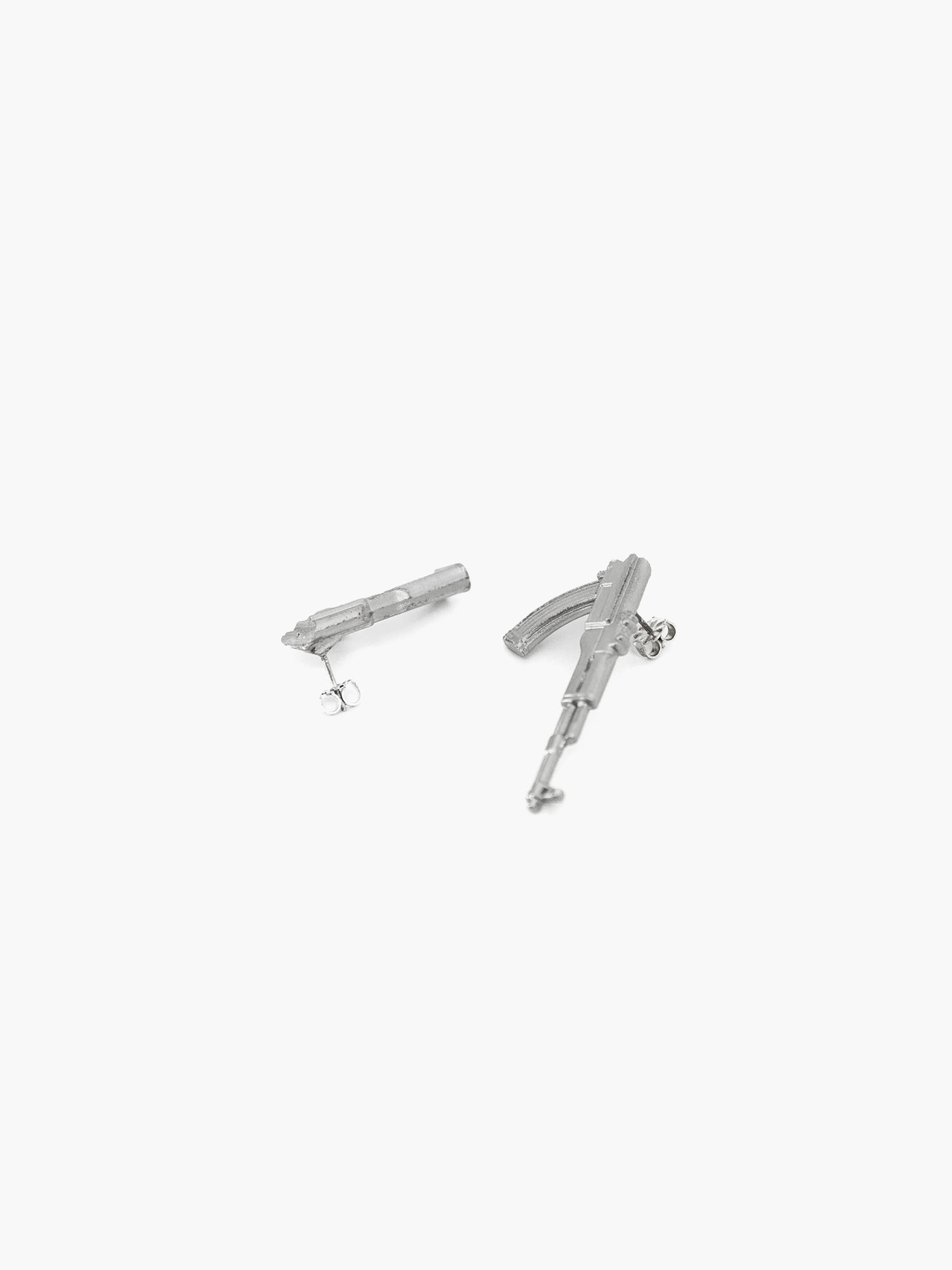 Broken Rifle Earrings