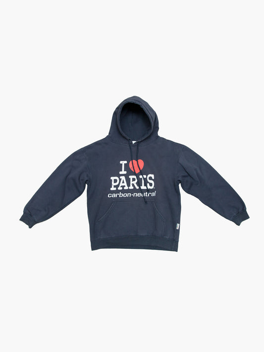 I ❤️ Paris Carbon Neutral Upcycled Hoodie (XS)
