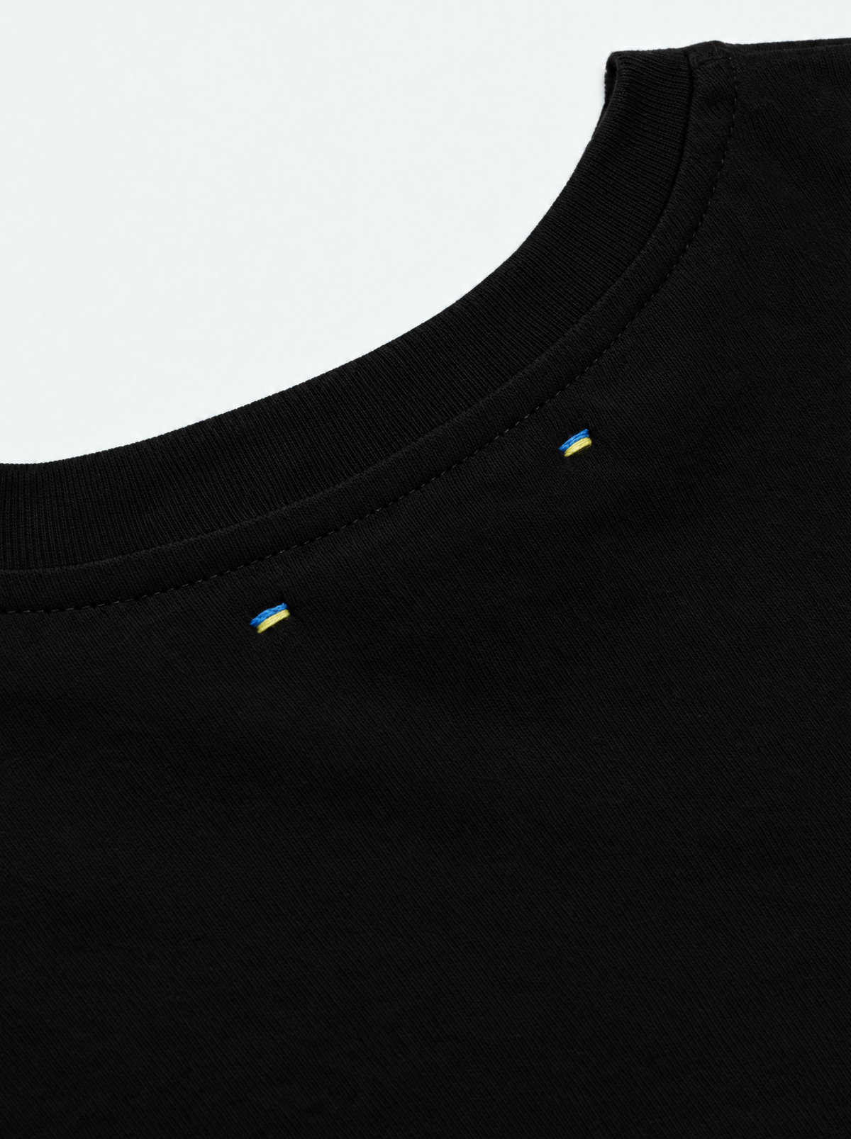 The Most Meaningful Plain T-shirt – MADE IN UKRAINE (Black)