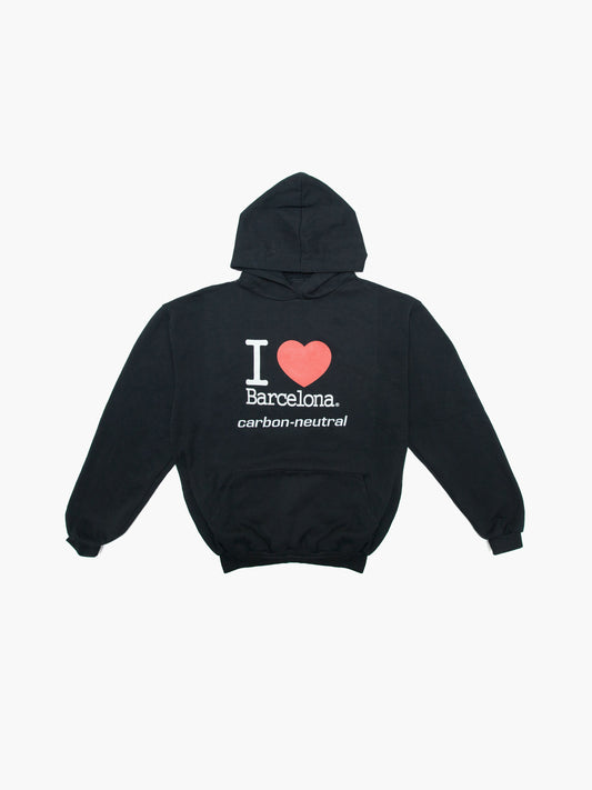 I ❤️ Barcelona Carbon Neutral Upcycled Hoodie (L)