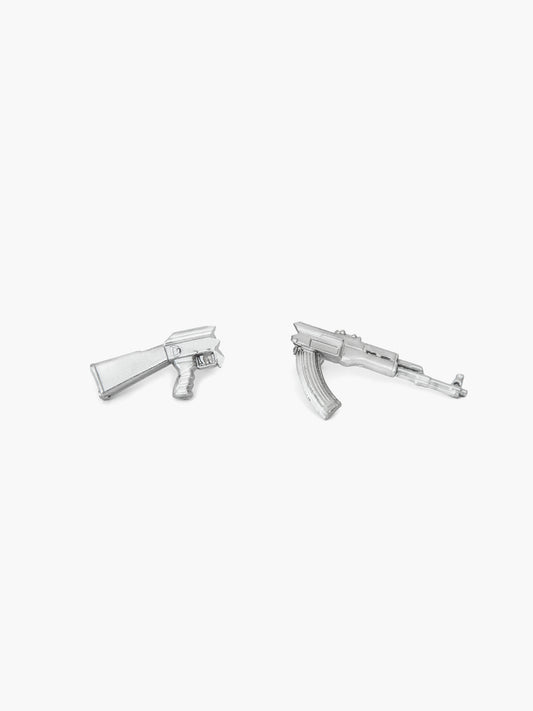 Broken Rifle Earrings